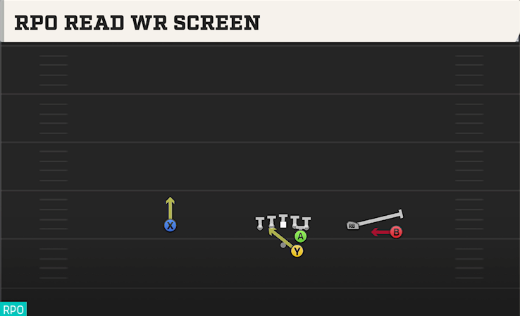 RPO READ WR SCREEN play diagram
