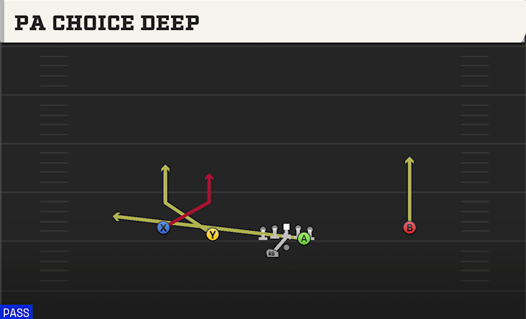 PA CHOICE DEEP play diagram