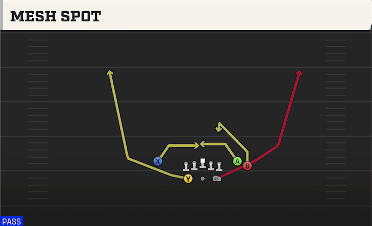 MESH SPOT play diagram