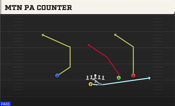 MTN PA COUNTER play diagram