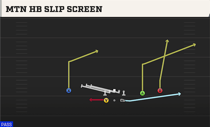 MTN HB SLIP SCREEN play diagram