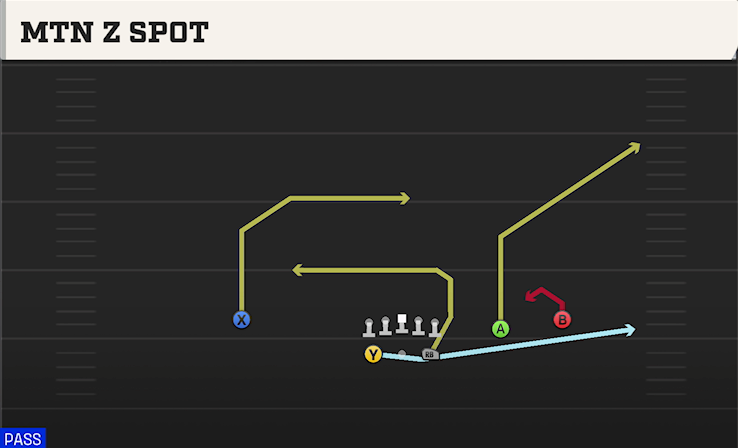 MTN Z SPOT play diagram