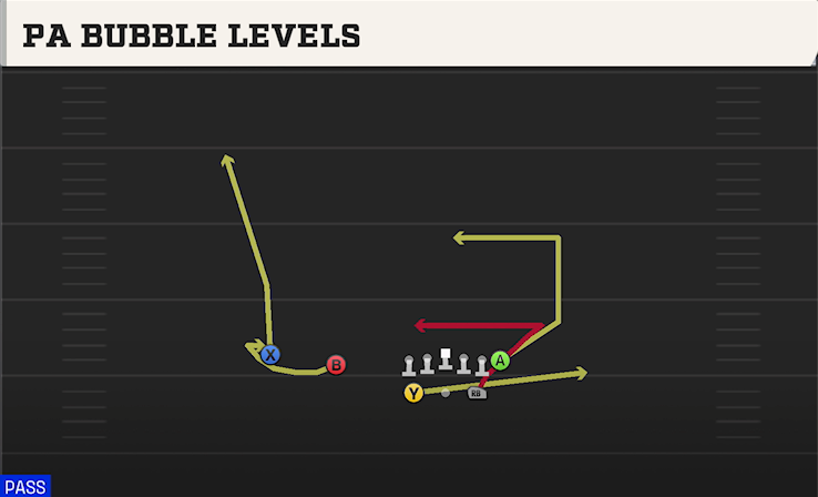 PA BUBBLE LEVELS play diagram