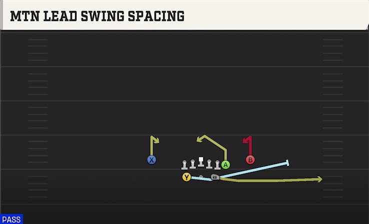 MTN LEAD SWING SPACING play diagram