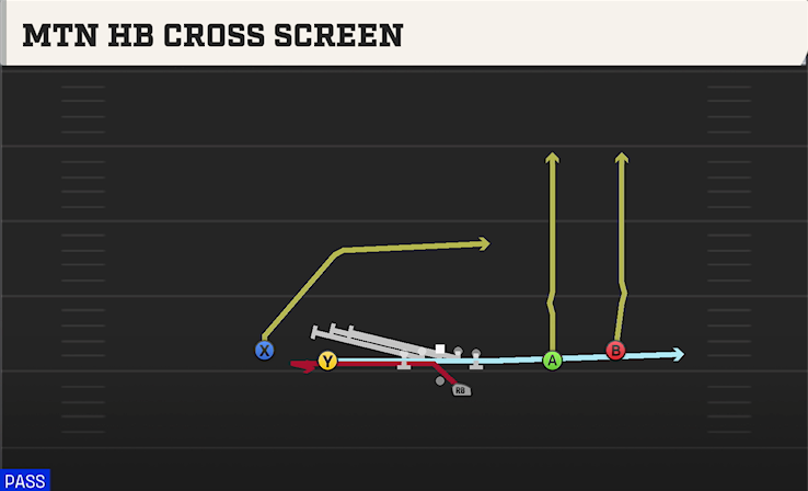 MTN HB CROSS SCREEN play diagram