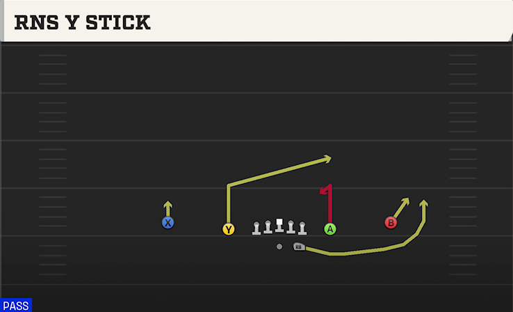 RNS Y STICK play diagram