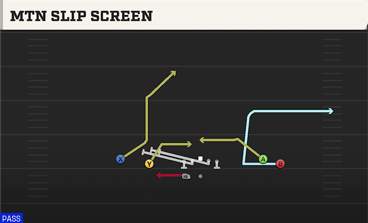 MTN SLIP SCREEN play diagram