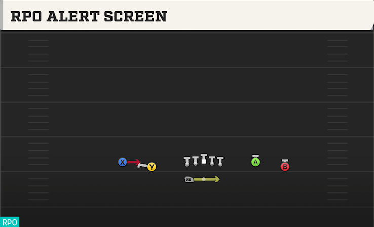 RPO ALERT SCREEN play diagram