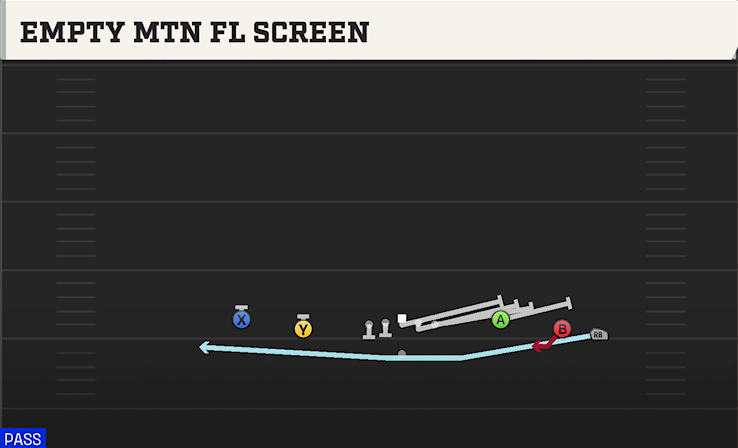 EMPTY MTN FL SCREEN play diagram