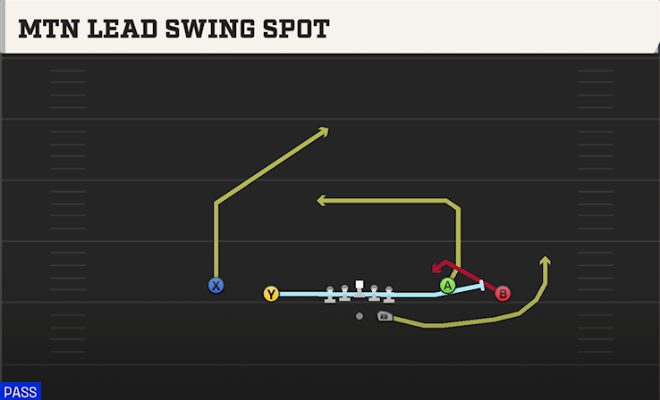 MTN LEAD SWING SPOT play diagram