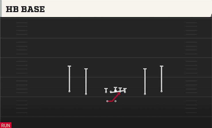 HB BASE play diagram