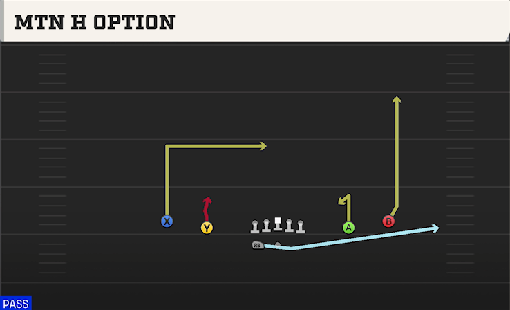 MTN H OPTION play diagram