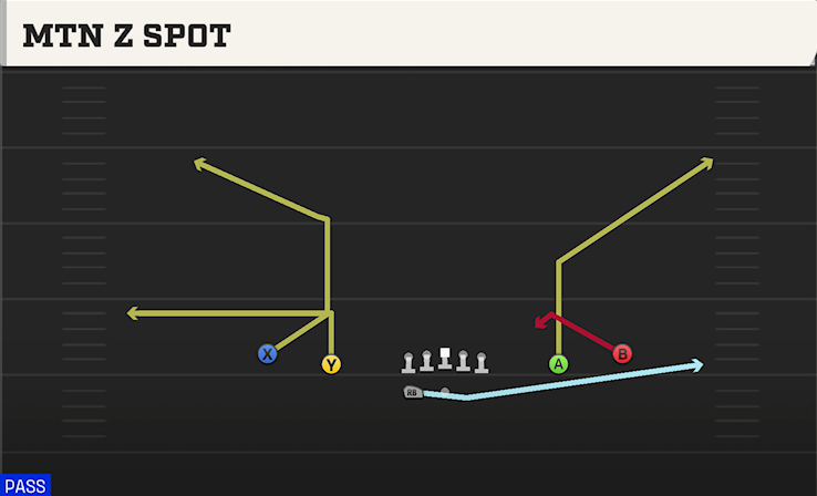 MTN Z SPOT play diagram
