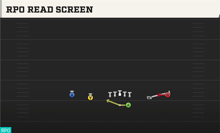 RPO READ SCREEN play diagram