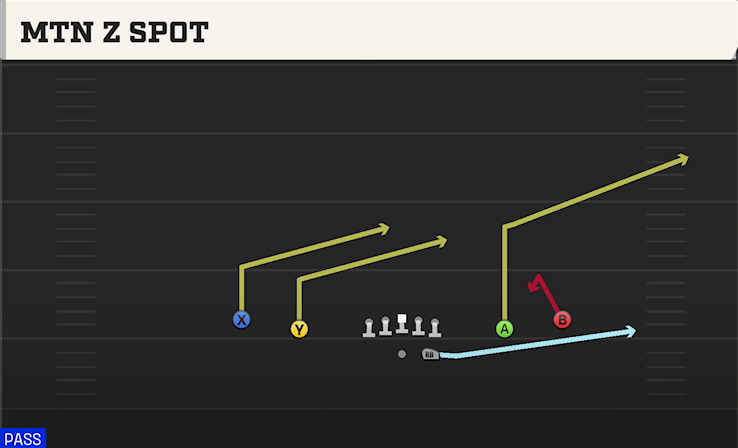 MTN Z SPOT play diagram