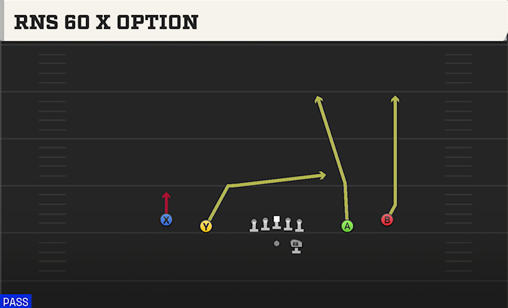 RNS 60 X OPTION play diagram