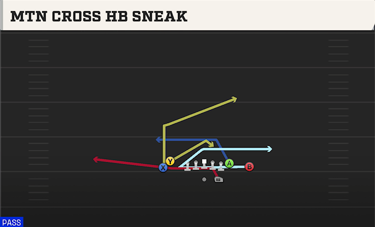 MTN CROSS HB SNEAK play diagram