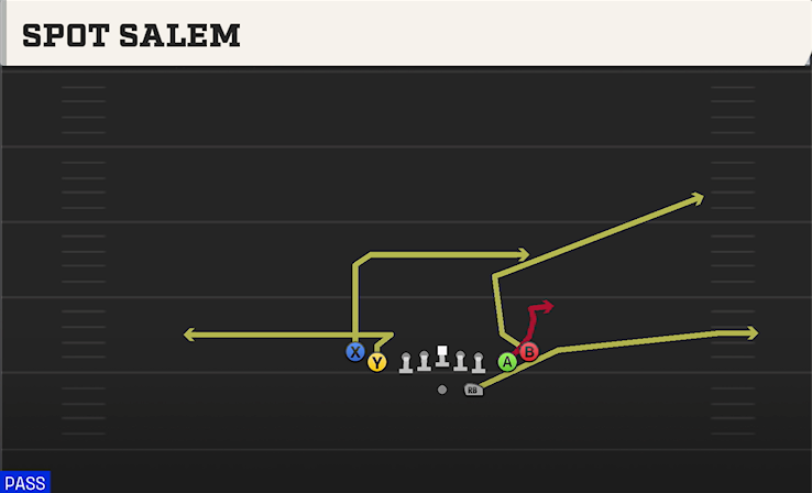 SPOT SALEM play diagram