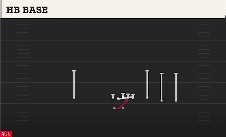 HB BASE play diagram