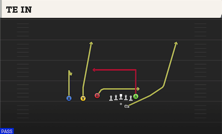 TE IN play diagram