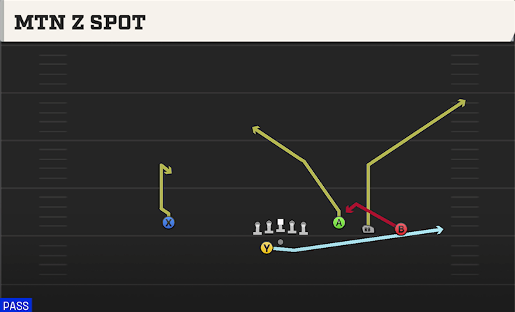 MTN Z SPOT play diagram