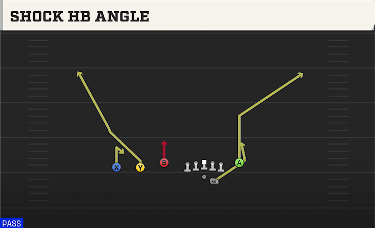 SHOCK HB ANGLE play diagram