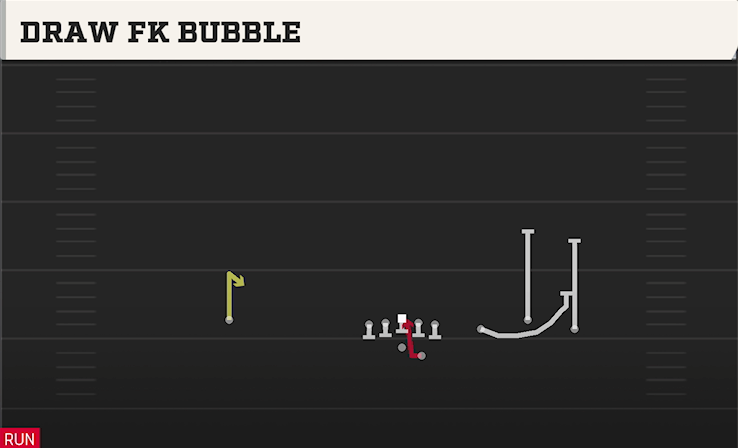 DRAW FK BUBBLE play diagram
