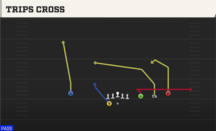 TRIPS CROSS play diagram