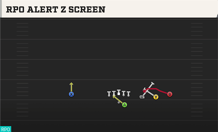 RPO ALERT Z SCREEN play diagram