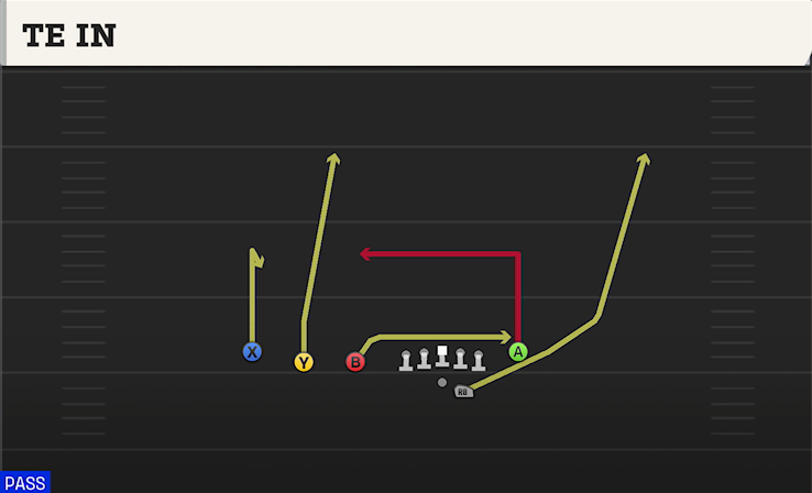 TE IN play diagram
