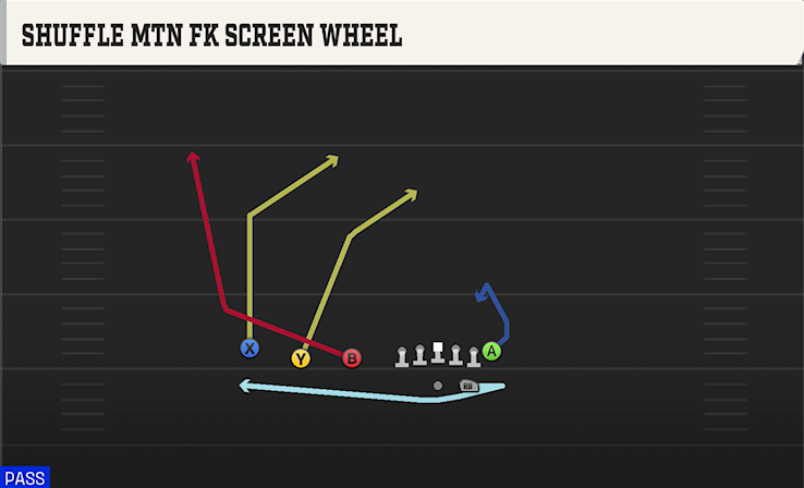 SHUFFLE MTN FK SCREEN WHEEL play diagram