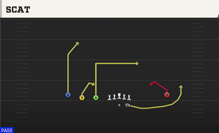 SCAT play diagram