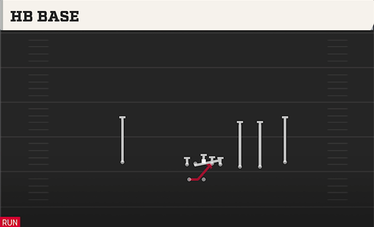 HB BASE play diagram