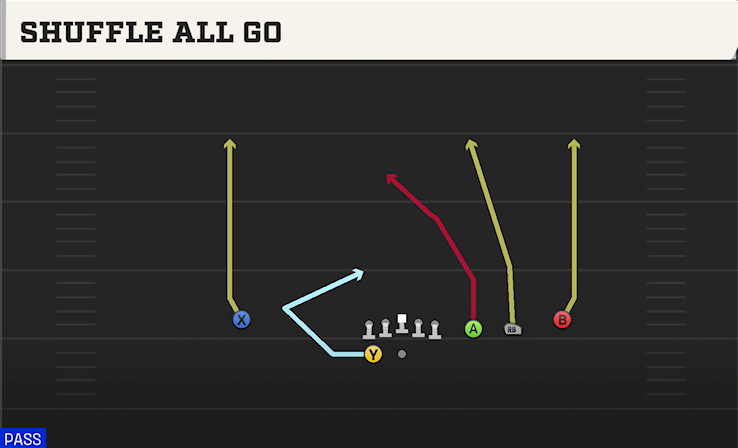 SHUFFLE ALL GO play diagram