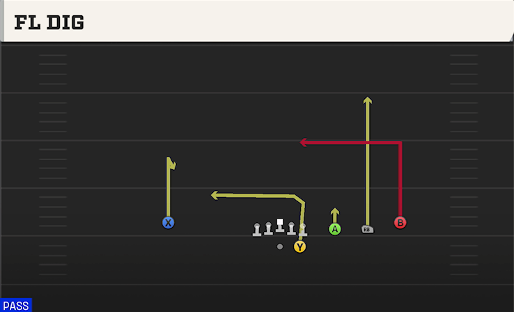 FL DIG play diagram