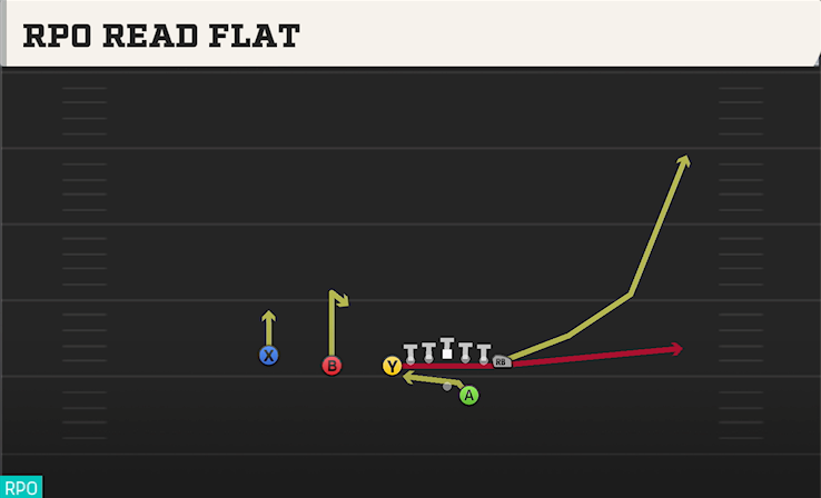 RPO READ FLAT play diagram