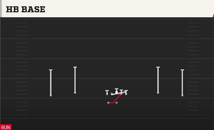 HB BASE play diagram