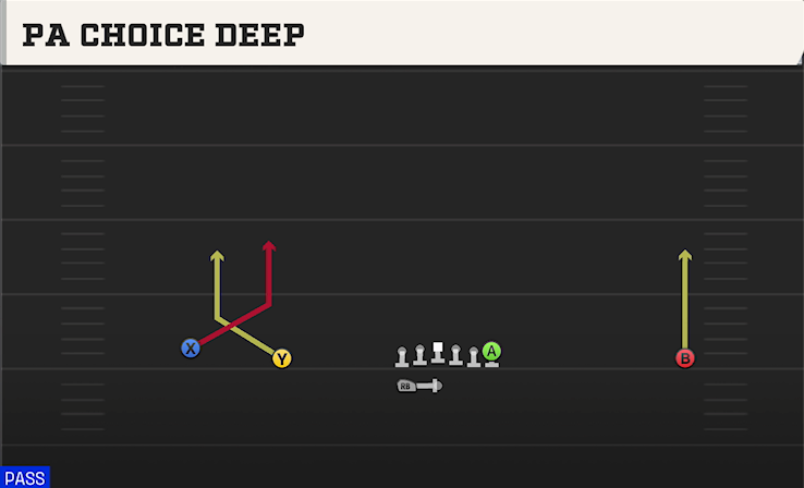 PA CHOICE DEEP play diagram