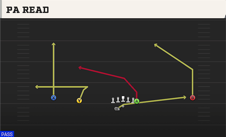 PA READ play diagram