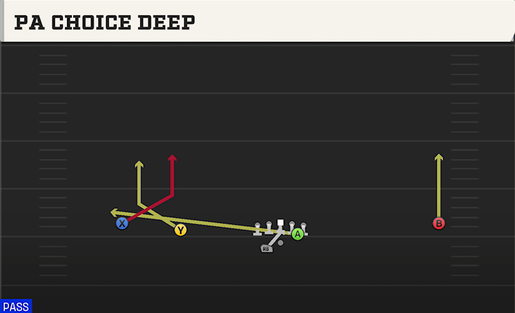 PA CHOICE DEEP play diagram