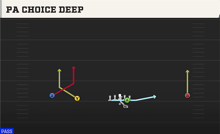 PA CHOICE DEEP play diagram