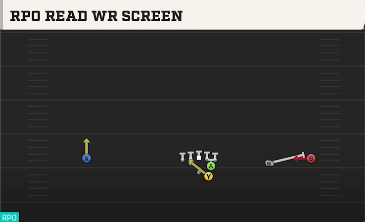 RPO READ WR SCREEN play diagram