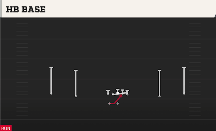 HB BASE play diagram