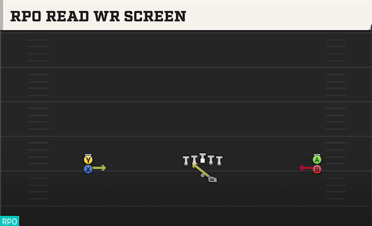 RPO READ WR SCREEN play diagram