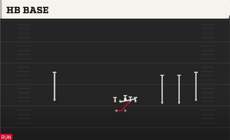 HB BASE play diagram