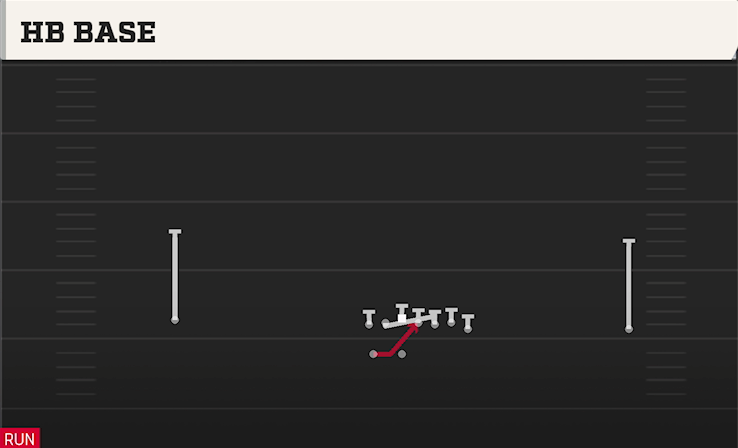 HB BASE play diagram