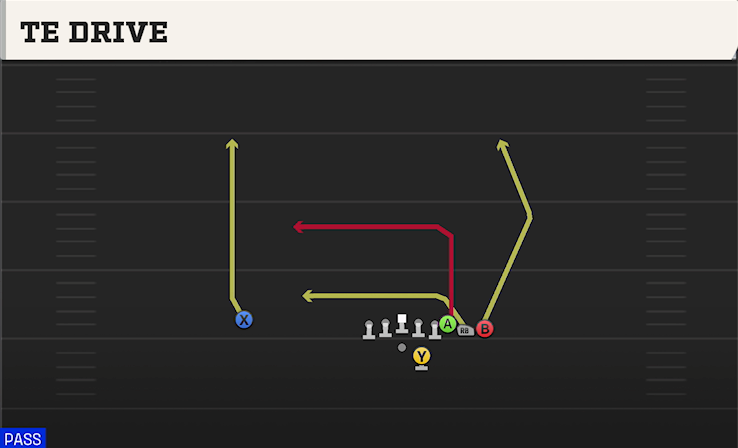 TE DRIVE play diagram