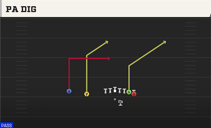 PA DIG play diagram