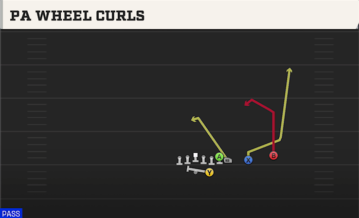 PA WHEEL CURLS play diagram