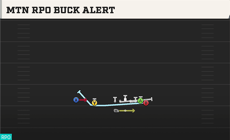 MTN RPO BUCK ALERT play diagram